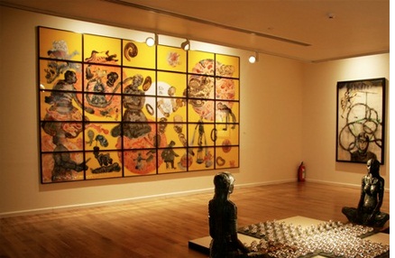 Visit to Kiran Nadar Gallery of Modern Art
